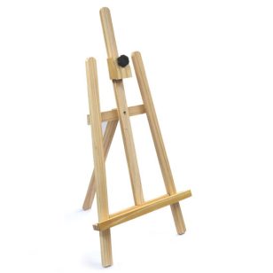 Mona Lisa Festőállvány Fa Asztali Bükkfa 24x28x50 cm