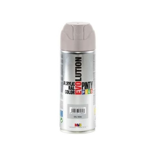 Pinty Plus Akrilfesték Spray Fényes Alumínium Ezüst 200 ml