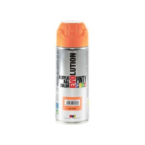 Pinty Plus Akrilfesték Spray Fényes Narancssárga 200 ml