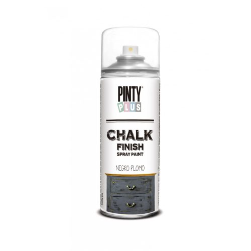 Pinty Plus Krétafesték Festékspray Ultra Matt Ólomfekete 400 ml