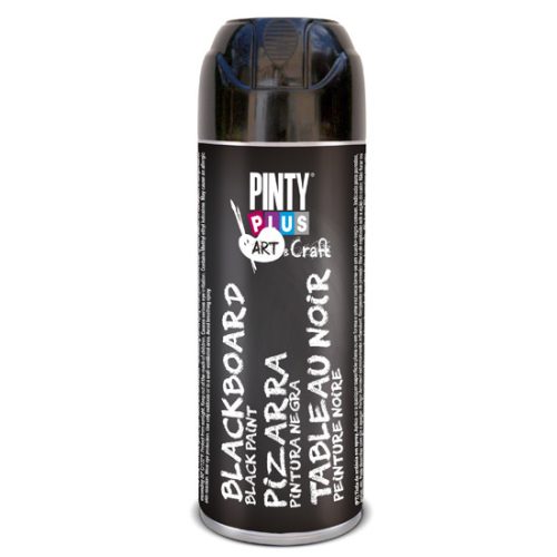 Pinty Plus Táblafesték Spray Fekete 400 ml