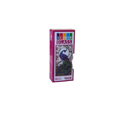 Südor Üvegfesték Készlet Tégelyes Vízbázisú 10x20 ml