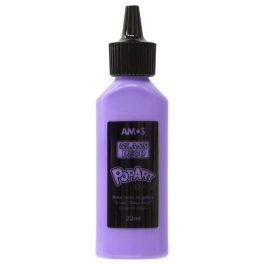 Amos Pop Art Üvegmatricafesték 22 ml Telt Szín Lila
