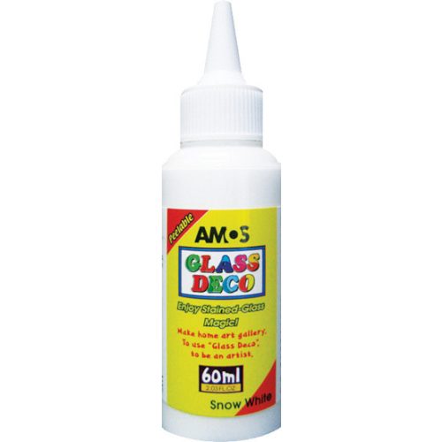 Amos Üvegmatricafesték 60 ml Hófehér