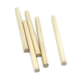   CreArt Fa Pálcika Henger 10x0,6 cm Natúr Kb. 25 Darab/Csomag