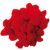 CreArt Pompon 30 mm Piros 250 Darab/Csomag