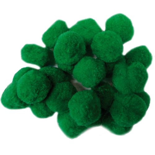 CreArt Pompon 30 mm Zöld 30 Darab/Csomag