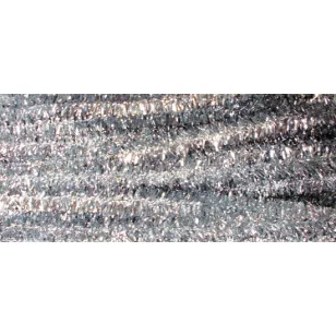 CreArt Zsenília 6x300 mm Ezüst 100 Darab/Csomag