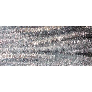 CreArt Zsenília 6x300 mm Ezüst 10 Darab/Csomag
