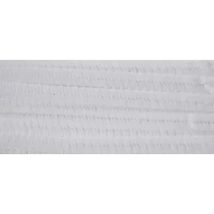 CreArt Zsenília 6x300 mm Fehér 100 Darab/Csomag