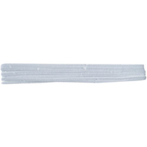 CreArt Zsenília Drót 6x300 mm Fehér 10 Darab/Csomag
