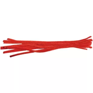 CreArt Zsenília 6x300 mm Piros 10 Darab/Csomag