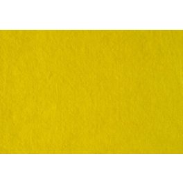 CreArt Barkácsfilc Puha kb. 30x42 cm Citromsárga