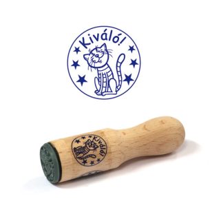   Jutalmazó Nyomda 2 cm Átmérő 7 cm Hosszú Kiváló Felirattal