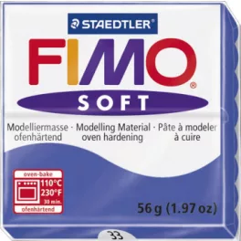 Fimo Soft Süthető Gyurma Fényes Kék 57 gramm
