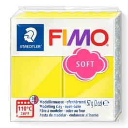 Fimo Süthető Gyurma Soft 57 gramm Citromsárga