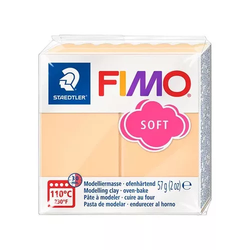 Fimo Süthető Gyurma Effect 57 gramm Pasztell Őszibarack