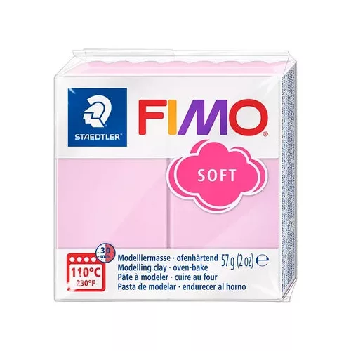 Fimo Süthető Gyurma Effect 57 gramm Pasztell Rózsaszín