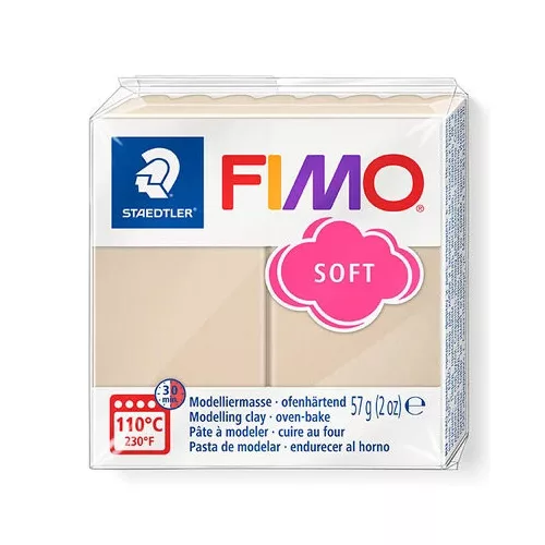Fimo Soft Süthető Gyurma Szahara 57 gramm