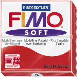 Fimo Soft Süthető Gyurma Indiánpiros 57 gramm
