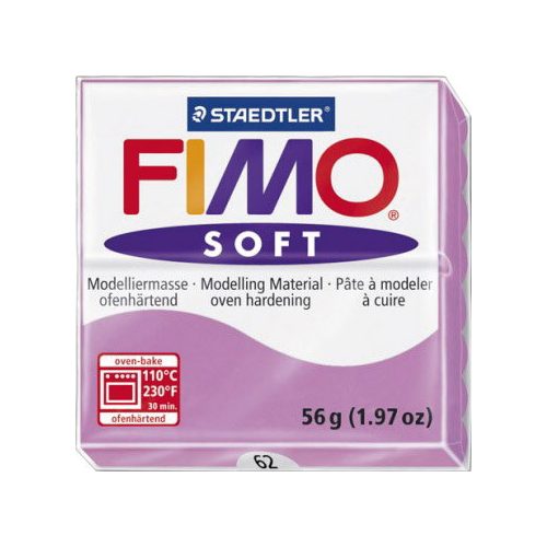 Fimo Soft Süthető Gyurma Levendula 56 gramm
