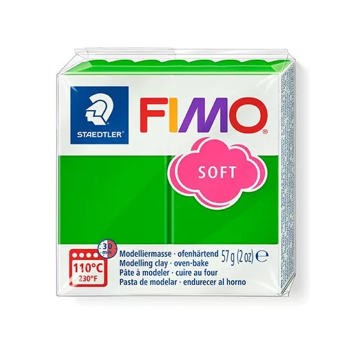Fimo Süthető Gyurma Soft 57 gramm Trópusizöld
