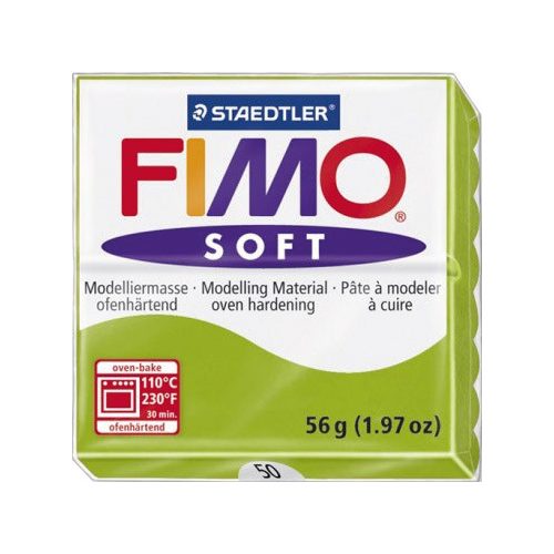 Fimo Soft Süthető Gyurma Zöldalma 56 gramm