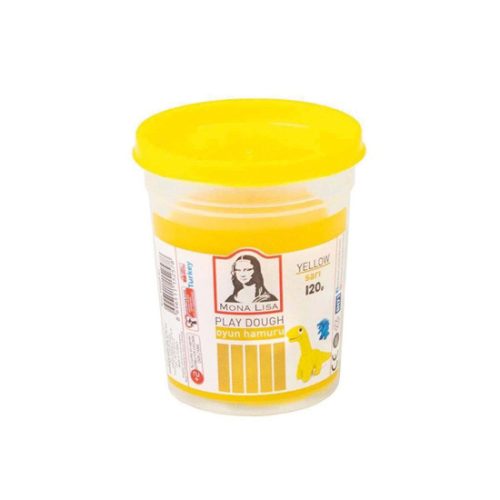 Mona Lisa Play Dough Gyurma Sárga 120 gramm