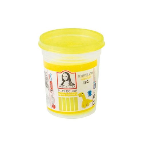 Mona Lisa Play Dough Gyurma Neon Sárga 120 gramm