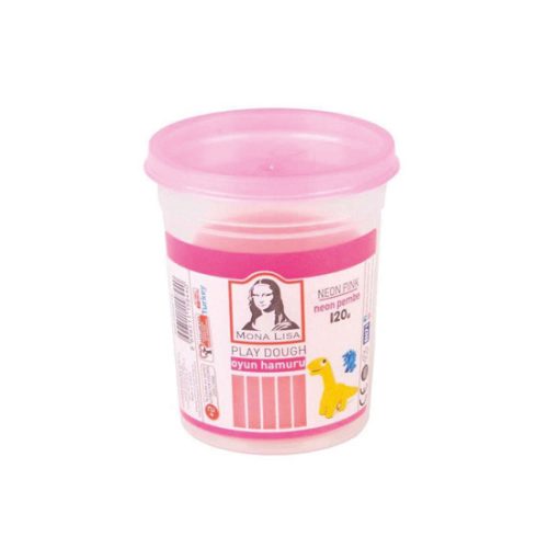Mona Lisa Play Dough Gyurma Neon Pink 120 gramm