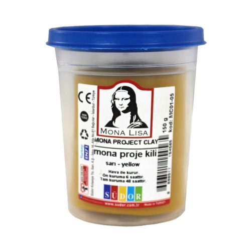 Mona Clay 150 Gramm Sárga MC01-05