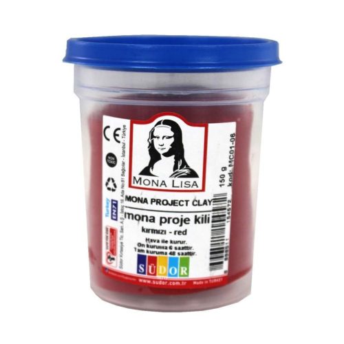 Mona Clay 150 Gramm Piros MC01-06