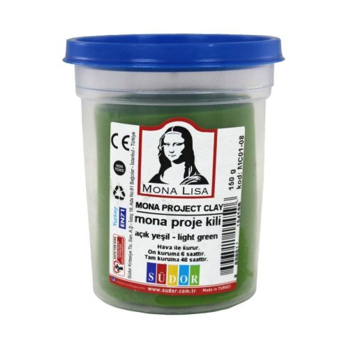 Mona Clay 150 Gramm Zöld MC01-08