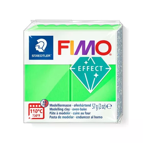 Fimo Süthető Gyurma 57 gramm Neon Zöld
