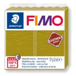 Fimo Süthető Gyurma Leather Effect 57 gramm Olíva