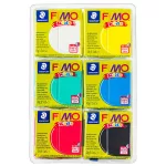 Fimo Süthető Gyurma Készlet Kids Colour Pack 6x42 gramm Alap