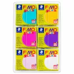 Fimo Süthető Gyurma Készlet Kids Colour Pack 6x42 gramm Lányoknak