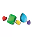 Fimo Nyomóforma Szilikon 7 cm Drágakövek