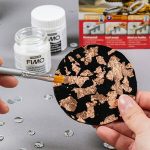 Fimo Metállap 14x14 cm 10 Darab Réz