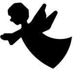 CreArt Formalyukasztó Dekorgumihoz 16 mm Angyal Minta