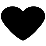 CreArt Formalyukasztó Dekorgumihoz 16 mm Szív Minta