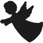 CreArt Formalyukasztó Dekorgumihoz 25 mm Angyal Minta