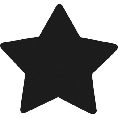 CreArt Formalyukasztó Dekorgumihoz 25 mm Csillag Minta