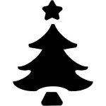 CreArt Formalyukasztó Dekorgumihoz 25 mm Fenyőfa Minta