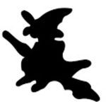 CreArt Formalyukasztó Dekorgumihoz 16 mm Boszorkány Minta