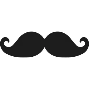Formalyukasztó 50 mm Bajusz Movember