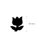 CreArt Formalyukasztó Papírhoz 50 mm Tulipán Minta