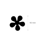 CreArt Formalyukasztó Papírhoz 50 mm Virág Minta