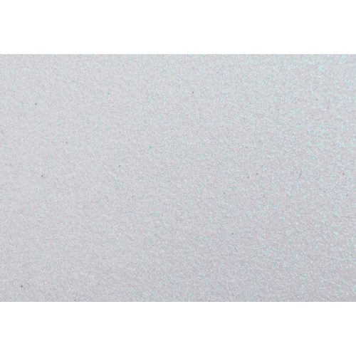 CreArt Öntapadós Dekorgumi Lap kb. 21x30 cm Csillámos Fehér