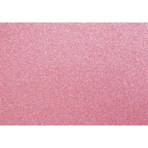 CreArt Öntapadós Dekorgumi Lap kb. 21x30 cm Csillámos Pasztell Rózsaszín
